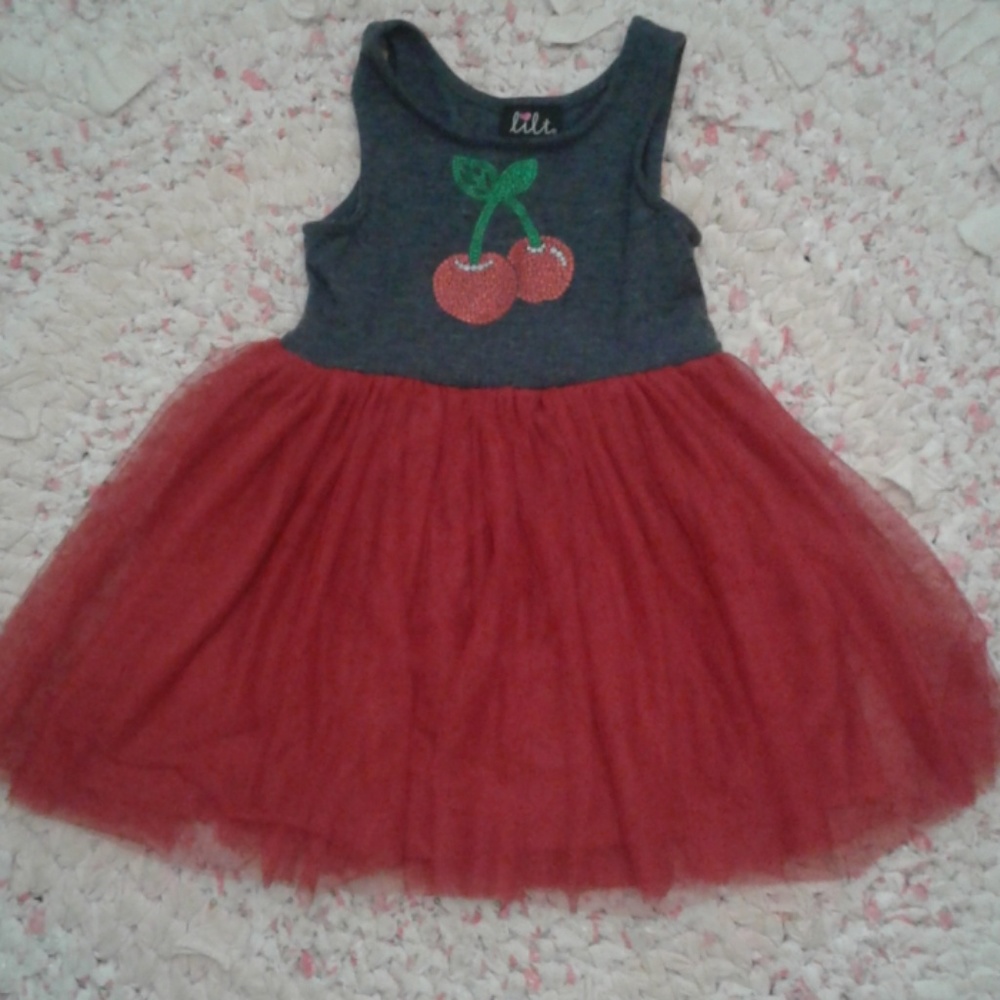 Cherry tutu dress